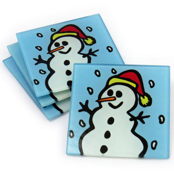 Snowman deals coaster set